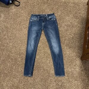 Miss Me Dark Blue Skinny Jeans